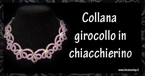 Ciondolo per collana realizzato a chiacchierino