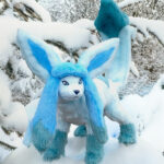 Peluche pokemon Glaceon - realistico Image