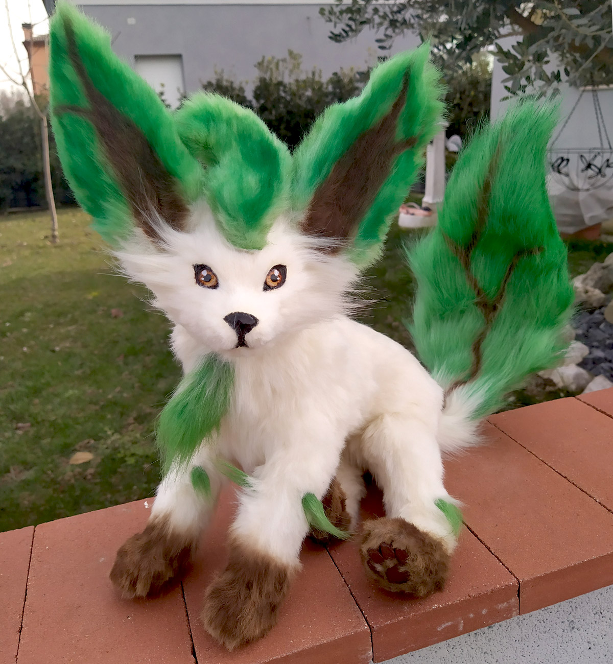 Leafeon 19 Cm Peluche Pokémon Tipo Planta